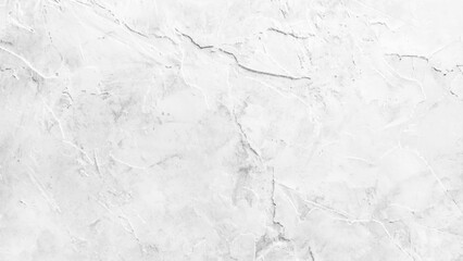 Abstract white grunge cement or concrete wall texture background, white color brush stroke Old white wooden wall