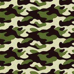 Camo style background pattern for fabrics. Oil painting
