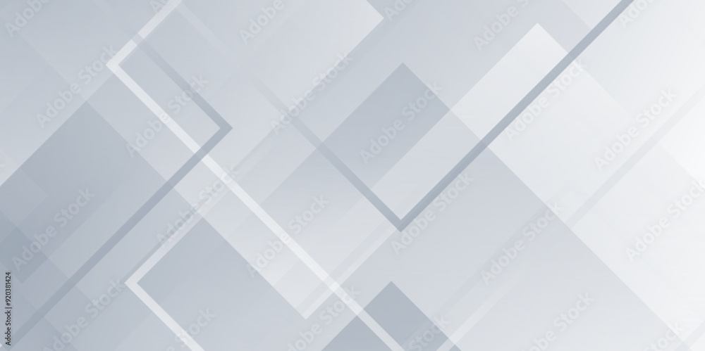 Poster abstract minimal geometric white and gray triangle background design. abstract gradient color backgr