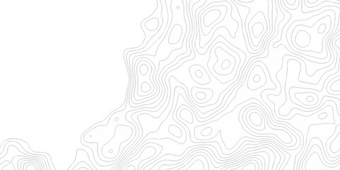 	
Vector black wave curve Topography grid map. white wave line geography landscape Topo contour map on white background. Geographic mountain relief diagram line pattern.