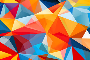 Confluence of Geometric Patterns: An Explosion of Triangles and Concentric Circles