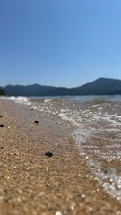 footprints on the sand