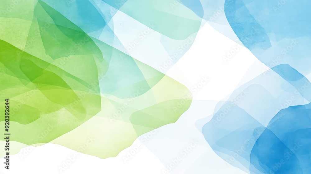Poster a vivid bluegreen abstract watercolor background, perfect for adding a splash of color to any projec
