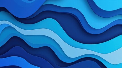 Fototapeta premium Capture the essence of modern design with a vibrant blue light glowing against a backdrop of abstract textures.