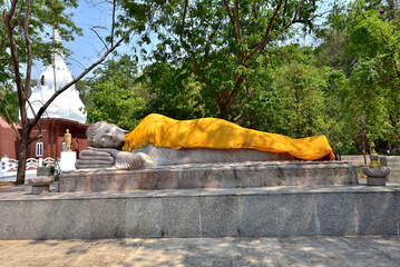 Dhammasathan Suan Rangsi Ariya Maitreya is the most famous landmark in Uthai Thani, Thailand  © Herotozero