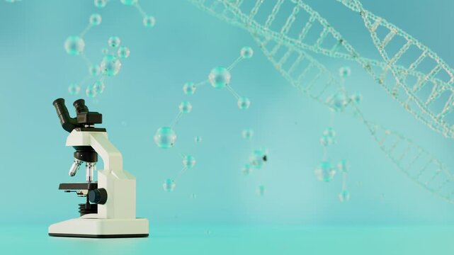 Scientific Microscope In Business is motion footage for scientific films and cinematic in medical scene. Also good background for scene and titles, logos.