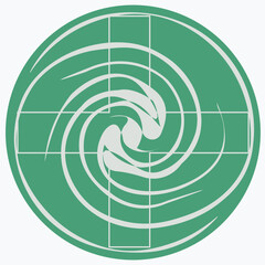 Medical sperm icon. Round shape vector image button.