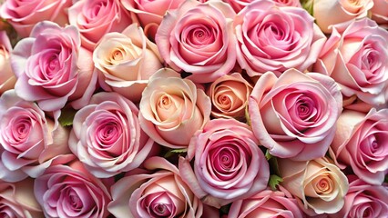 pink roses background