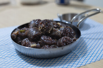 Sundae is a type of blood sausage in Korean cuisine. sometimes anglicized as soondae.