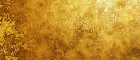A large seamless background of an aged gold texture 