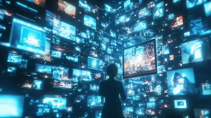 AI-Powered Personalized Entertainment System Curating Media Content for Users in Real-Time.