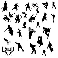 Athlete vectors can be used to add elegance and beauty to your projects.