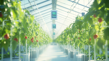 Intelligent agricultural planting facilities greenhouses
