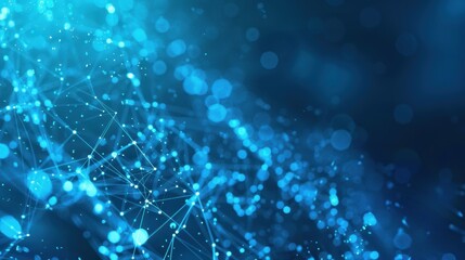 Blue Technology Background, a vibrant blue canvas symbolizing innovation and progress in business and science, conveying a sense of modernity and dynamic advancement.