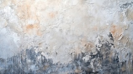 Weathered Concrete Wall with Distressed Texture