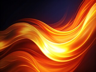 Obraz premium abstract background with waves AI generated