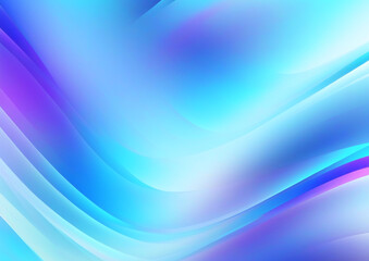 Fototapeta premium Blue, purple, green gradient. Soft pastel color gradient. Holographic blurred abstract background.
