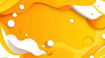 Brighten your designs with this modern yellow abstract template, featuring playful textures and eyecatching details.