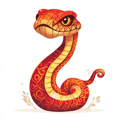 Fototapeta premium Chinese New Year Year of the Snake