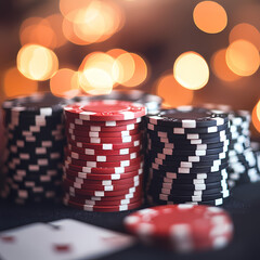 Fototapeta premium Gambling Allure