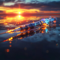 Futuristic Syringe