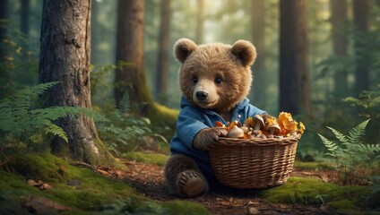 brown bear in the woods