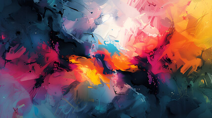 Abstract blue background Artistic color painting texture. Modern paint pattern. Fractal artwork for creative graphic design,colourful abstract geometric shapes background illustration
