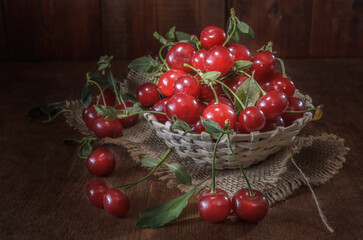 ripe berries  cherries