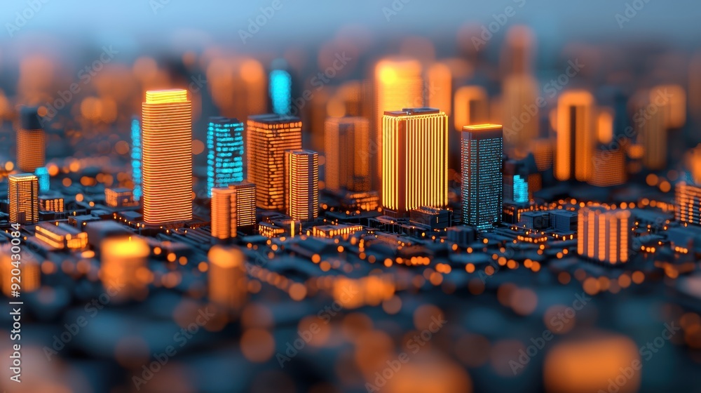 Poster futuristic tourism economic modeling on digital platforms with copy space for text in high detail 8k