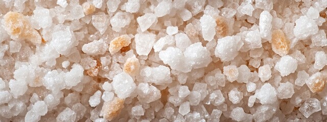 Crystals of sea salt.