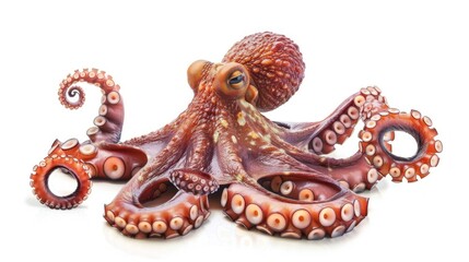 Obraz premium Octopus with Eight Tentacles
