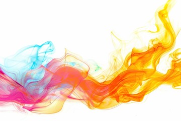 Obraz premium Fiery abstract patterns dance in vibrant flames
