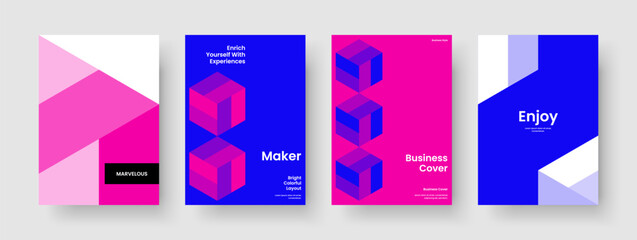 Isolated Business Presentation Layout. Geometric Flyer Design. Abstract Report Template. Book Cover. Background. Poster. Banner. Brochure. Journal. Leaflet. Catalog. Handbill. Advertising