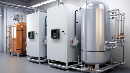 interior of a factory