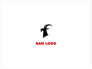 RAM LOGO design ,vector, illustration, icon and isolate template .