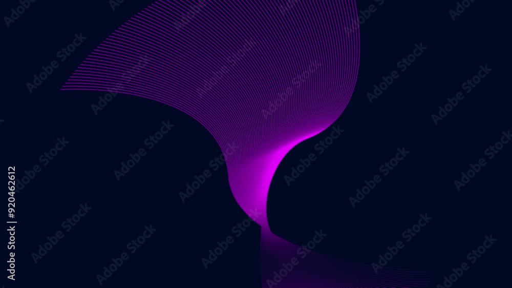 Poster abstract spiral geometric lines. rotation swirl lines animation.
