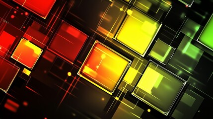  juneteenth digital art, geometric abstract background, juneteenth celebration design, modern juneteenth background, vibrant juneteenth banner, glossy abstract design, soft glow juneteenth, colorful g