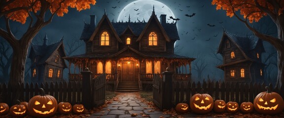 halloween haunted house