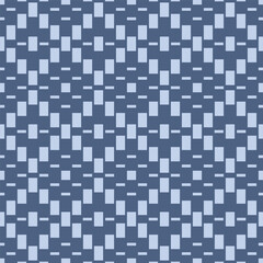 Japanese Pixel Diamond Vector Seamless Pattern