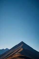Fototapeta premium a mountain with a