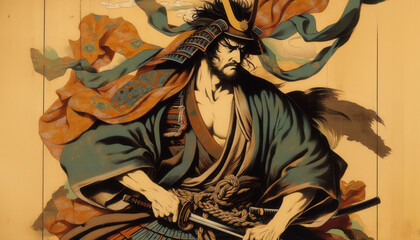 浮世絵（Ukiyoe）／侍・サムライ