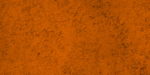 Abstract background with bright orange grunge rough cement concrete painted wall texture design. vintage old paper texture. rusty stone concrete wall texture. marble texture background. 