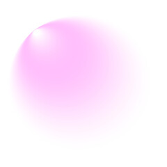 Pink transparent spotlight