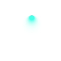 Blue Glow. Light glowing effect