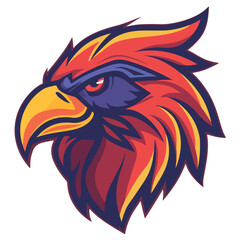 Sports mascot logo vector illustration