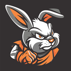 Sports mascot logo vector illustration