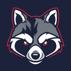 Sports mascot logo vector illustration