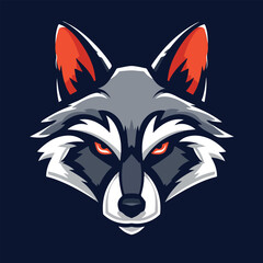 Sports mascot logo vector illustration