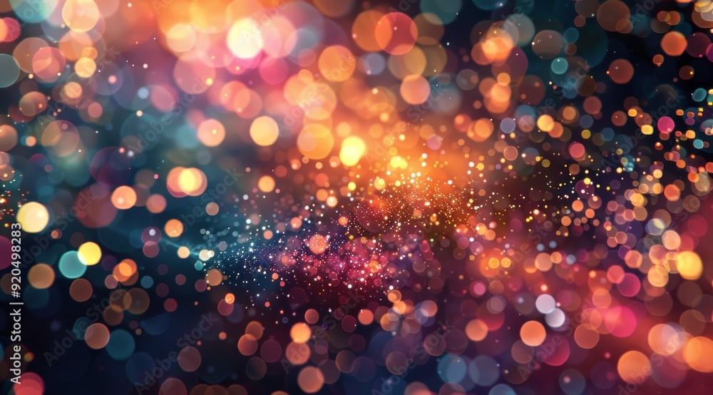 Poster a stunning and captivating abstract background that features a delightful array of vibrant and color