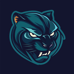 Sports mascot logo vector illustration